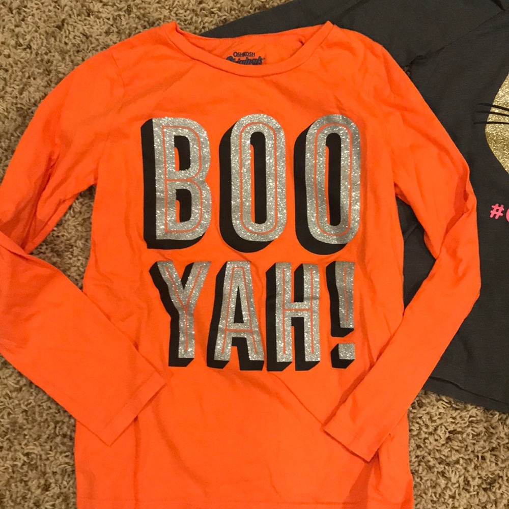 2 Girls Glitter Tees Size 8 - Picture 2 of 4